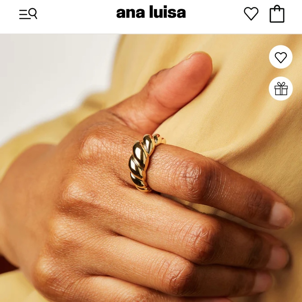 ana luisa ROPE BOLD ring - Picture 4 of 5